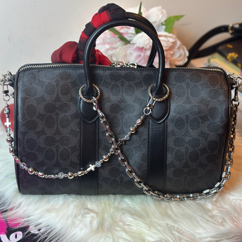 Coach Compass 35 in Signature Canvas (men’s collection from coach retail)